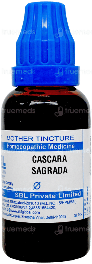 Sbl Cascara Sagrada Q Mother Tincture 30Ml